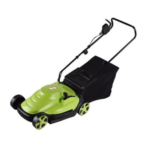 Lawn mowers with electric motor